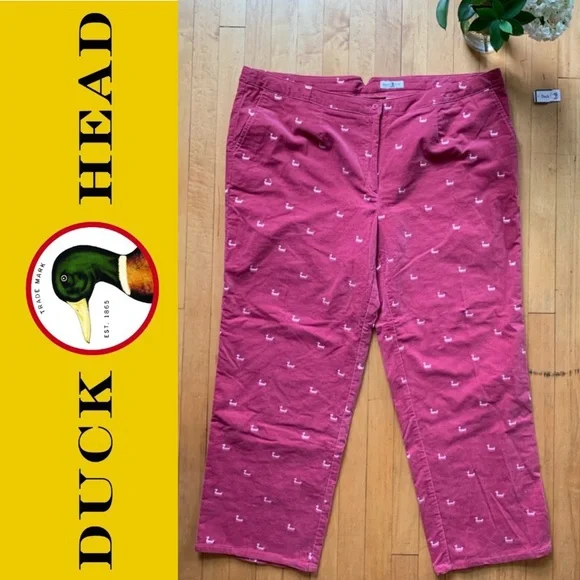 Pink Duck Head Pants - Picture 1 of 5